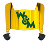 William & Mary Tribe Mini Football Helmet Visor Shield w/ Clips - PICK VISOR & LOGO COLOR
