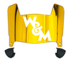 William & Mary Tribe Mini Football Helmet Visor Shield w/ Clips - PICK VISOR & LOGO COLOR