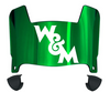 William & Mary Tribe Mini Football Helmet Visor Shield w/ Clips - PICK VISOR & LOGO COLOR