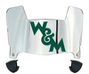 William & Mary Tribe Mini Football Helmet Visor Shield w/ Clips - PICK VISOR & LOGO COLOR