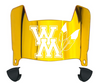 William & Mary Tribe Mini Football Helmet Visor Shield w/ Clips - PICK VISOR & LOGO COLOR