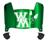 William & Mary Tribe Mini Football Helmet Visor Shield w/ Clips - PICK VISOR & LOGO COLOR