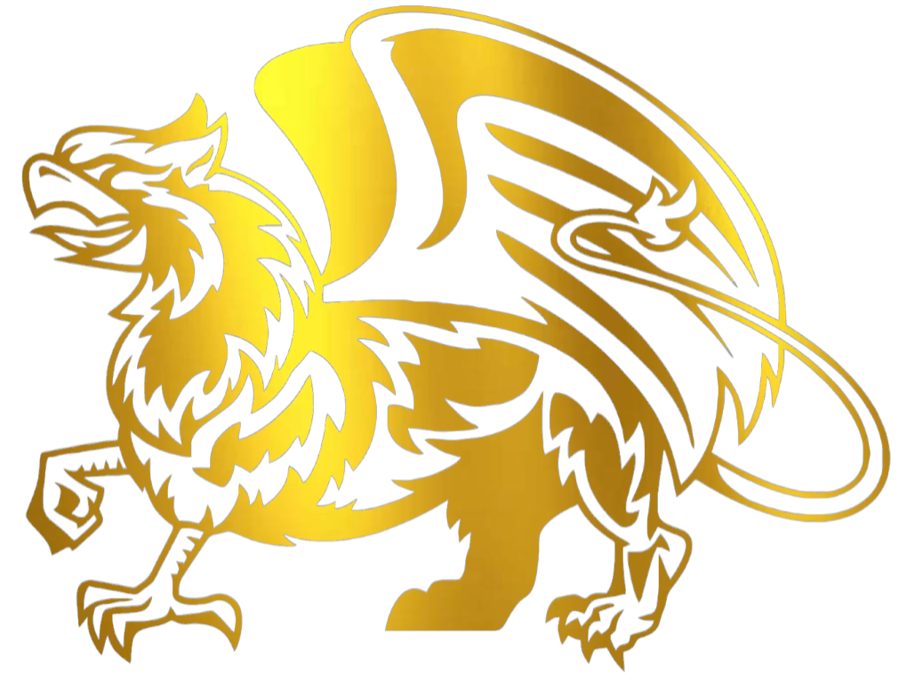William and Mary Tribe GOLD CHROME MIRROR Mascot Logo Premium DieCut Vinyl Decal PICK SIZE