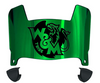 William & Mary Tribe Mini Football Helmet Visor Shield w/ Clips - PICK VISOR & LOGO COLOR