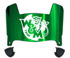William & Mary Tribe Mini Football Helmet Visor Shield w/ Clips - PICK VISOR & LOGO COLOR