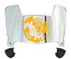 William & Mary Tribe Mini Football Helmet Visor Shield w/ Clips - PICK VISOR & LOGO COLOR