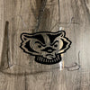 Wisconsin Badgers Full Size Football Helmet Visor Shield w/ Clips - PICK VISOR & LOGO COLOR
