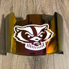 Wisconsin Badgers Full Size Football Helmet Visor Shield w/ Clips - PICK VISOR & LOGO COLOR