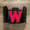 Wisconsin Badgers Full Size Football Helmet Visor Shield w/ Clips - PICK VISOR & LOGO COLOR