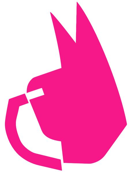 Wofford Terriers Hot Pink Retro Throwback Logo Premium DieCut Vinyl Decal PICK SIZE
