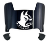 Wofford Terriers Mini Football Helmet Visor Shield w/ Clips - PICK VISOR & LOGO COLOR