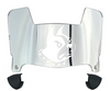 Wofford Terriers Mini Football Helmet Visor Shield w/ Clips - PICK VISOR & LOGO COLOR
