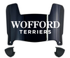 Wofford Terriers Mini Football Helmet Visor Shield w/ Clips - PICK VISOR & LOGO COLOR