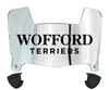 Wofford Terriers Mini Football Helmet Visor Shield w/ Clips - PICK VISOR & LOGO COLOR
