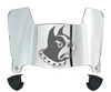 Wofford Terriers Mini Football Helmet Visor Shield w/ Clips - PICK VISOR & LOGO COLOR