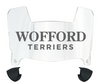 Wofford Terriers Mini Football Helmet Visor Shield w/ Clips - PICK VISOR & LOGO COLOR