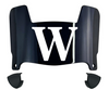 Wofford Terriers Mini Football Helmet Visor Shield w/ Clips - PICK VISOR & LOGO COLOR