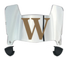 Wofford Terriers Mini Football Helmet Visor Shield w/ Clips - PICK VISOR & LOGO COLOR