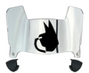 Wofford Terriers Mini Football Helmet Visor Shield w/ Clips - PICK VISOR & LOGO COLOR