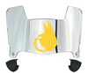 Wofford Terriers Mini Football Helmet Visor Shield w/ Clips - PICK VISOR & LOGO COLOR