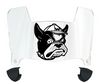 Wofford Terriers Mini Football Helmet Visor Shield w/ Clips - PICK VISOR & LOGO COLOR