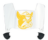 Wofford Terriers Mini Football Helmet Visor Shield w/ Clips - PICK VISOR & LOGO COLOR