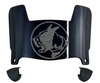 Wofford Terriers Mini Football Helmet Visor Shield w/ Clips - PICK VISOR & LOGO COLOR