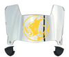 Wofford Terriers Mini Football Helmet Visor Shield w/ Clips - PICK VISOR & LOGO COLOR