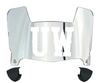 Wyoming Cowboys Mini Football Helmet Visor Shield w/ Clips - PICK VISOR & LOGO COLOR