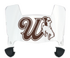 Wyoming Cowboys Mini Football Helmet Visor Shield w/ Clips - PICK VISOR & LOGO COLOR