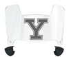 Yale Bulldogs Mini Football Helmet Visor Shield w/ Clips - PICK VISOR & LOGO COLOR