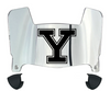 Yale Bulldogs Mini Football Helmet Visor Shield w/ Clips - PICK VISOR & LOGO COLOR