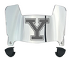 Yale Bulldogs Mini Football Helmet Visor Shield w/ Clips - PICK VISOR & LOGO COLOR