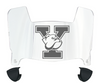 Yale Bulldogs Mini Football Helmet Visor Shield w/ Clips - PICK VISOR & LOGO COLOR