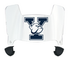 Yale Bulldogs Mini Football Helmet Visor Shield w/ Clips - PICK VISOR & LOGO COLOR