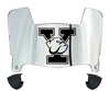 Yale Bulldogs Mini Football Helmet Visor Shield w/ Clips - PICK VISOR & LOGO COLOR