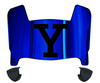 Yale Bulldogs Mini Football Helmet Visor Shield w/ Clips - PICK VISOR & LOGO COLOR