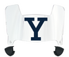 Yale Bulldogs Mini Football Helmet Visor Shield w/ Clips - PICK VISOR & LOGO COLOR
