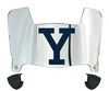 Yale Bulldogs Mini Football Helmet Visor Shield w/ Clips - PICK VISOR & LOGO COLOR