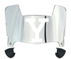 Yale Bulldogs Mini Football Helmet Visor Shield w/ Clips - PICK VISOR & LOGO COLOR