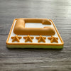 Yellow Gold 3D Football Helmet Bumper Captain Patch Jersey C Style - Perfect for Adult & Youth Full Size Football Helmets