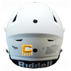Yellow Gold 3D Football Helmet Bumper Captain Patch Jersey C Style - Perfect for Adult & Youth Full Size Football Helmets