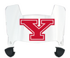 Youngstown State Penguins Mini Football Helmet Visor Shield w/ Clips - PICK VISOR & LOGO COLOR