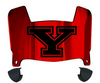 Youngstown State Penguins Mini Football Helmet Visor Shield w/ Clips - PICK VISOR & LOGO COLOR