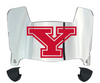 Youngstown State Penguins Mini Football Helmet Visor Shield w/ Clips - PICK VISOR & LOGO COLOR