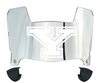 Youngstown State Penguins Mini Football Helmet Visor Shield w/ Clips - PICK VISOR & LOGO COLOR