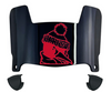 Youngstown State Penguins Mini Football Helmet Visor Shield w/ Clips - PICK VISOR & LOGO COLOR