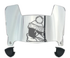 Youngstown State Penguins Mini Football Helmet Visor Shield w/ Clips - PICK VISOR & LOGO COLOR