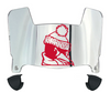 Youngstown State Penguins Mini Football Helmet Visor Shield w/ Clips - PICK VISOR & LOGO COLOR