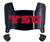 Youngstown State Penguins Mini Football Helmet Visor Shield w/ Clips - PICK VISOR & LOGO COLOR